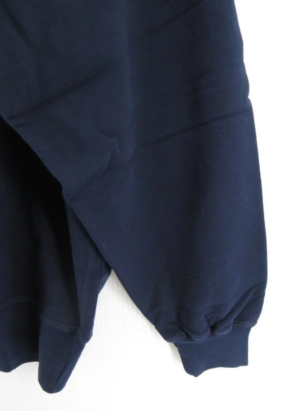 VINTAGE Polo Ralph Lauren Sweatshirt XL Navy Pullover Blank Pony 90s *